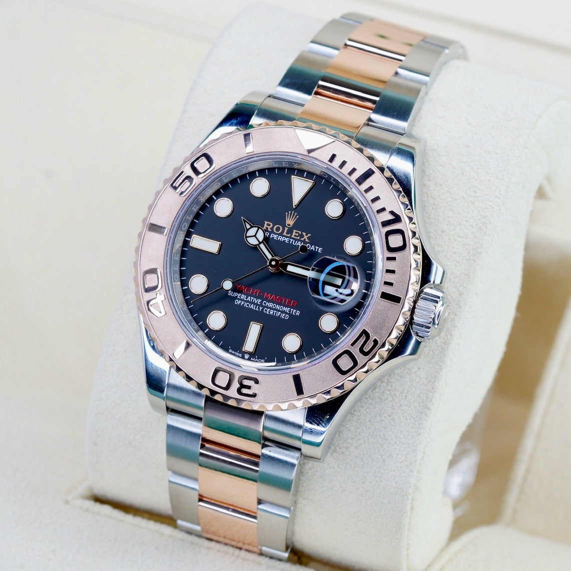 Rolex Yacht-Master 126621 Black Dial Two-Tone Rose Gold & Steel 40mm 2022