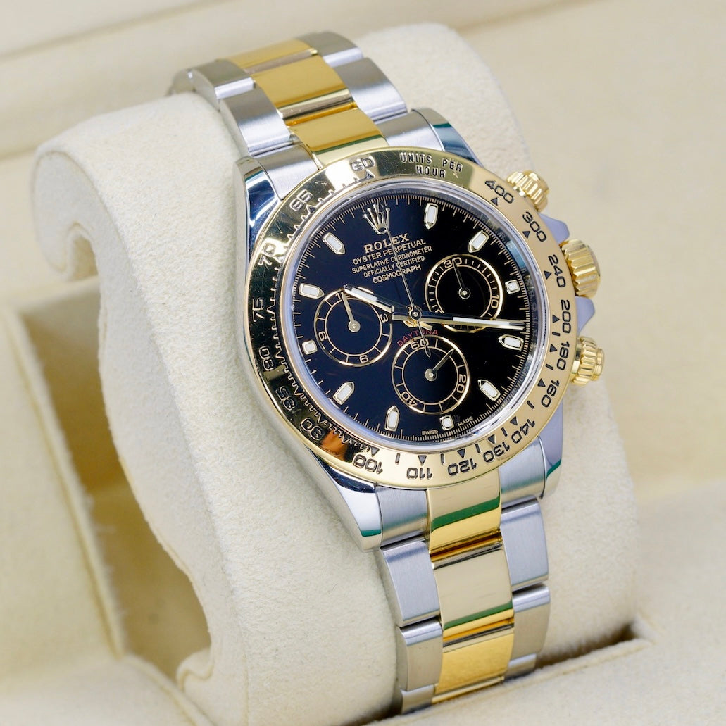 Rolex Daytona 116503 Black Dial Two-Tone Yellow Gold & Steel 40mm 2019