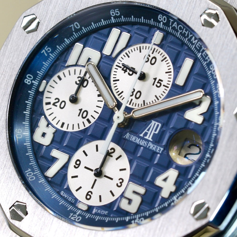 Audemars Piguet Royal Oak Offshore “PORTO CERVO” 26188ST.00.D305CR.01 Blue Dial Limited Edition to 75 pieces