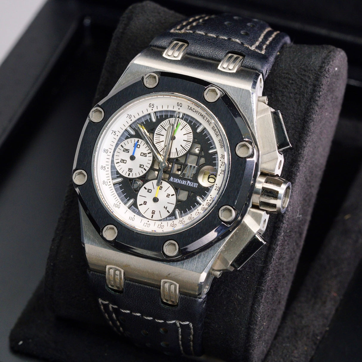 Audemars Piguet Royal Oak Offshore Rubens Barrichello Ii 26078IO.OO.D001VS.01 Black Dial Titanium 44mm
