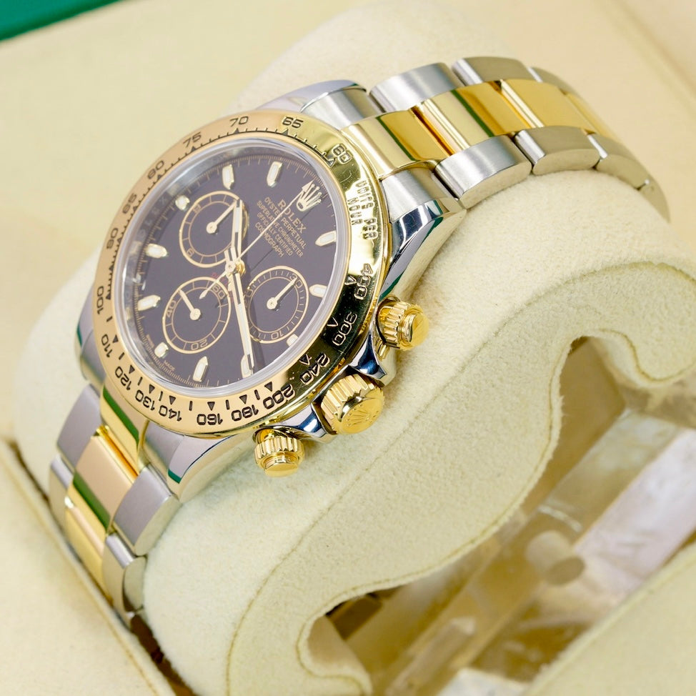 Rolex Daytona 116503 Black Dial Two-Tone Yellow Gold & Steel 40mm 2019
