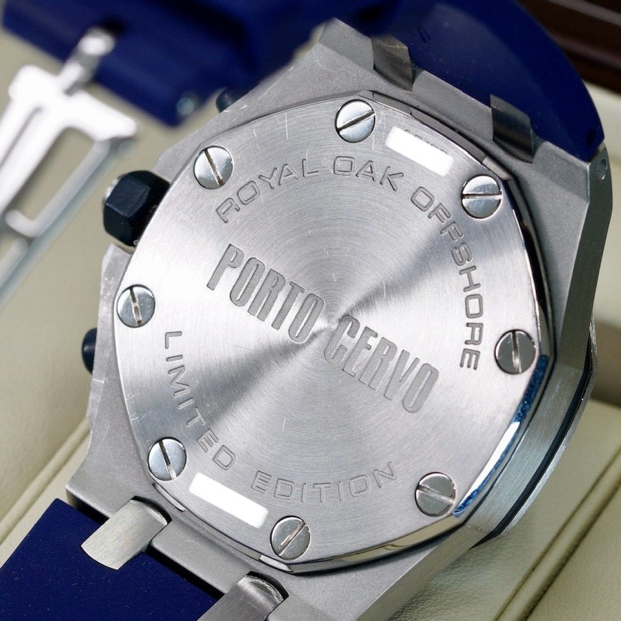 Audemars Piguet Royal Oak Offshore “PORTO CERVO” 26188ST.00.D305CR.01 Blue Dial Limited Edition to 75 pieces
