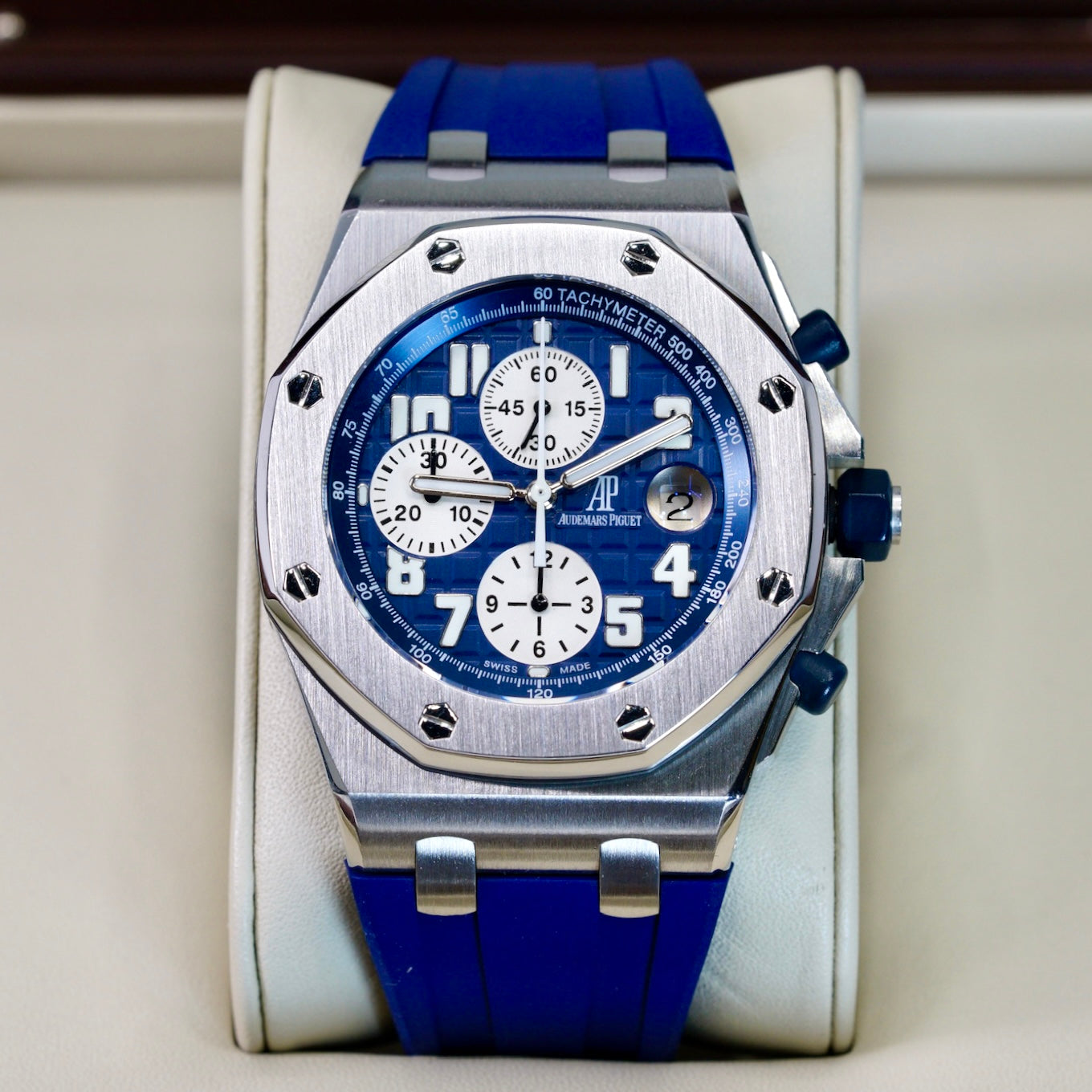 Audemars Piguet Royal Oak Offshore “PORTO CERVO” 26188ST.00.D305CR.01 Blue Dial Limited Edition to 75 pieces