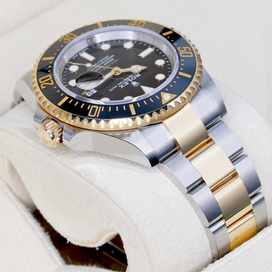 Rolex Sea-Dweller 126603 Black Dial Two-Tone Yellow Gold & Steel 43mm