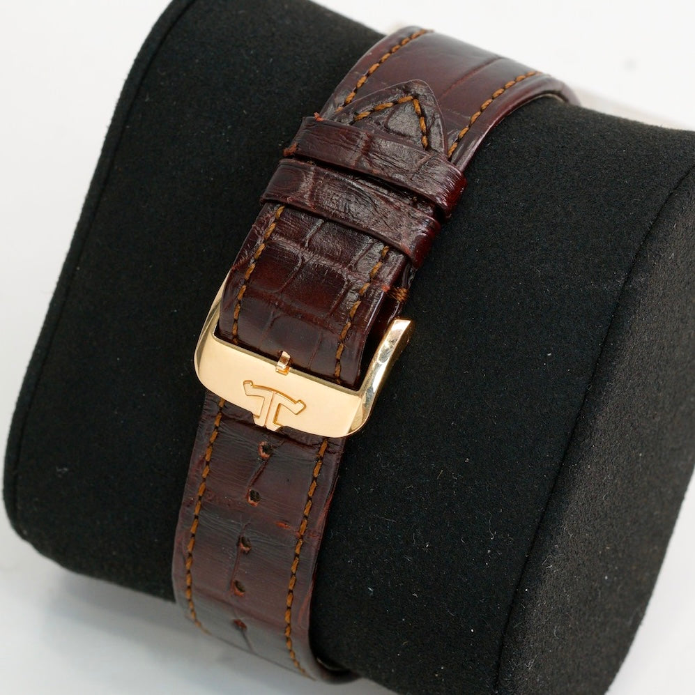 Jaeger-LeCoultre Reverso Q713256J “BURGUNDY DIAL” Tribute Small Seconds Rose Gold