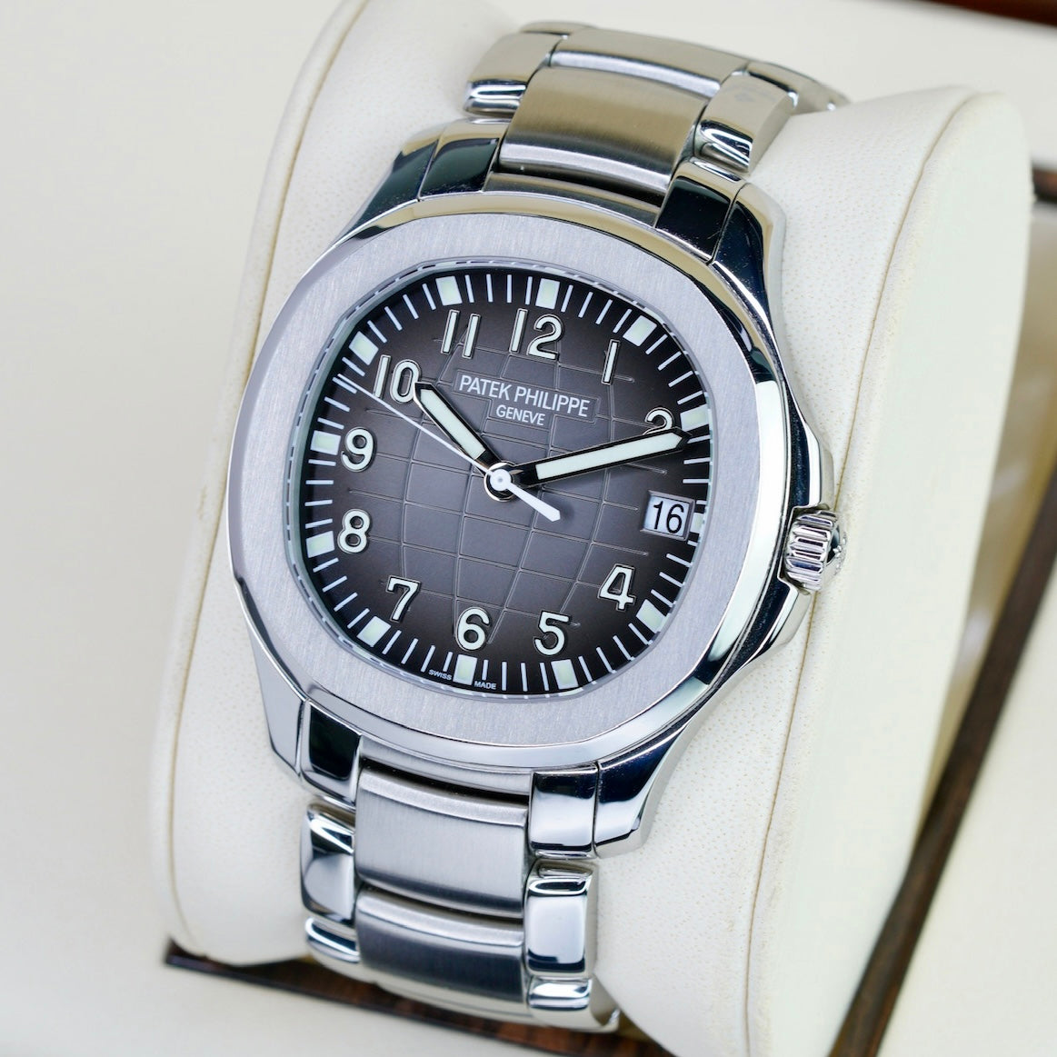 Patek Philippe Aquanaut 5167/1A-001 Black Dial Steel Bracelet 2015