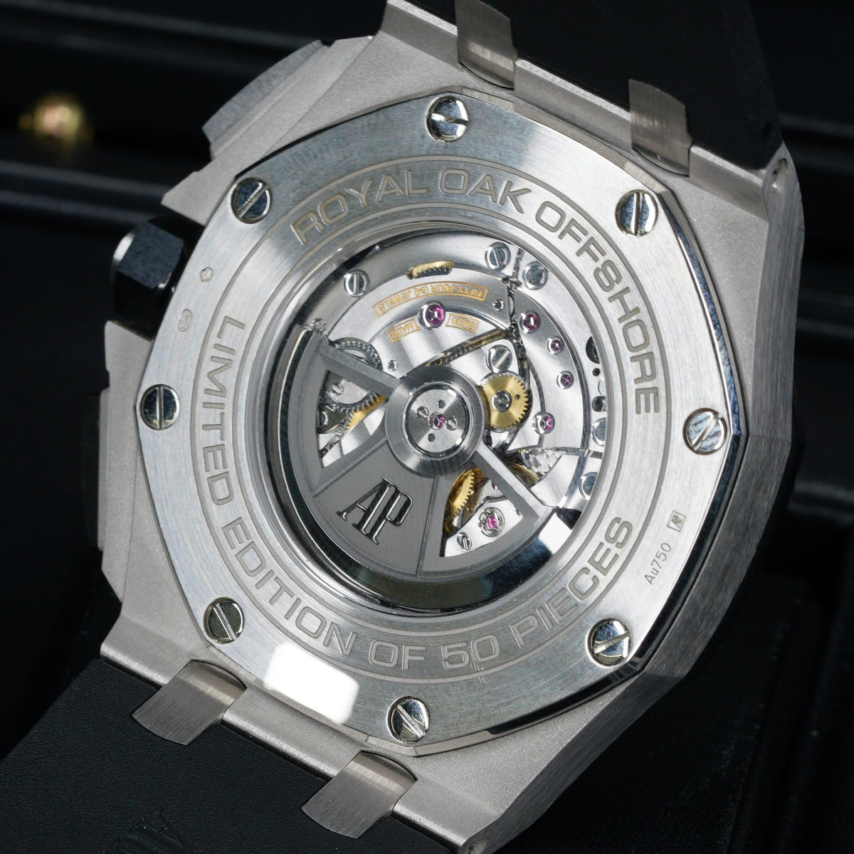 Audemars Piguet Royal Oak Offshore 26417CN.OO.A002CR.01 “JAPAN EDITION” Cream Dial Blue Accents White Gold 44mm