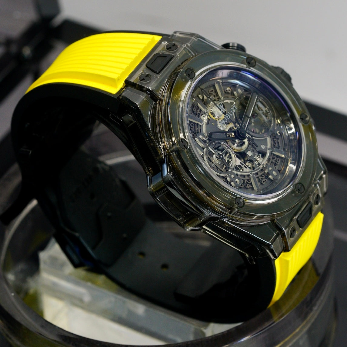Hublot Big Bang Unico 411JB4901RT “ALL BLACK SAPPHIRE” Limited Edition 500 Pieces