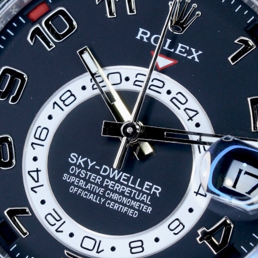 Rolex Sky-Dweller 326939 Black Arabic Dial White Gold Oyster 42mm