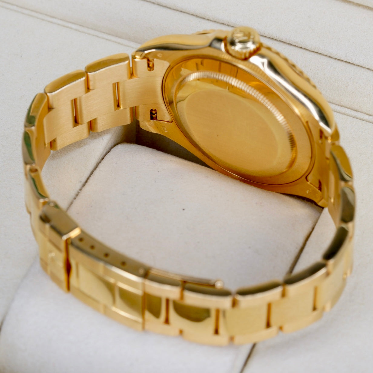 Rolex Yacht-Master 16628 White Dial Yellow Gold 40mm