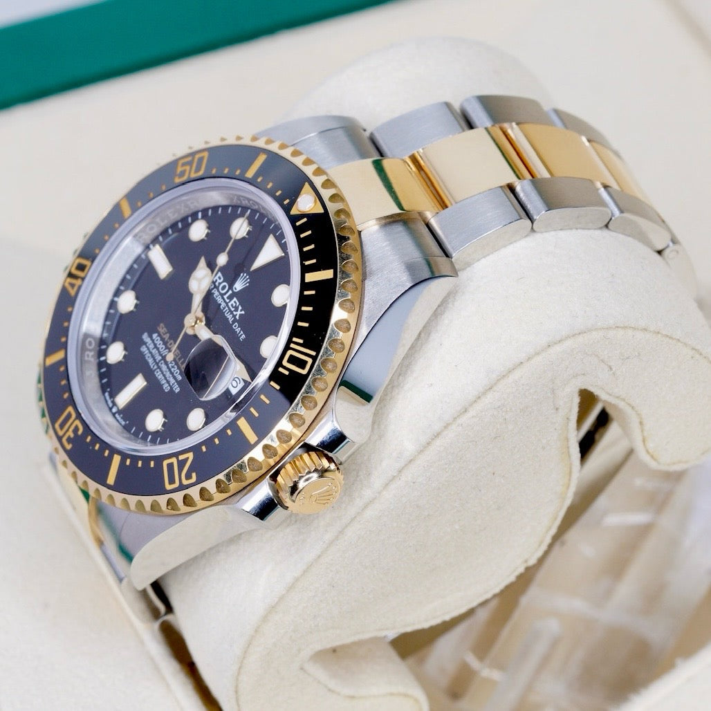 Rolex Sea-Dweller 126603 Black Dial Two-Tone Yellow Gold & Steel 43mm