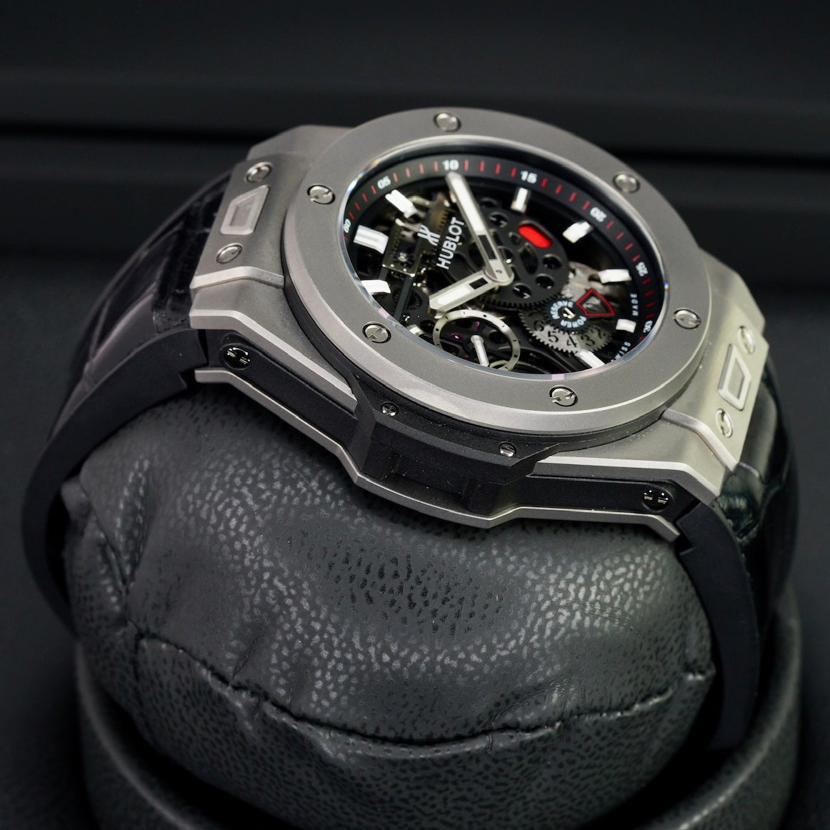 Hublot Big Bang Meca-10 414.NI.1123.RX Skeleton Dial Titanium 45mm