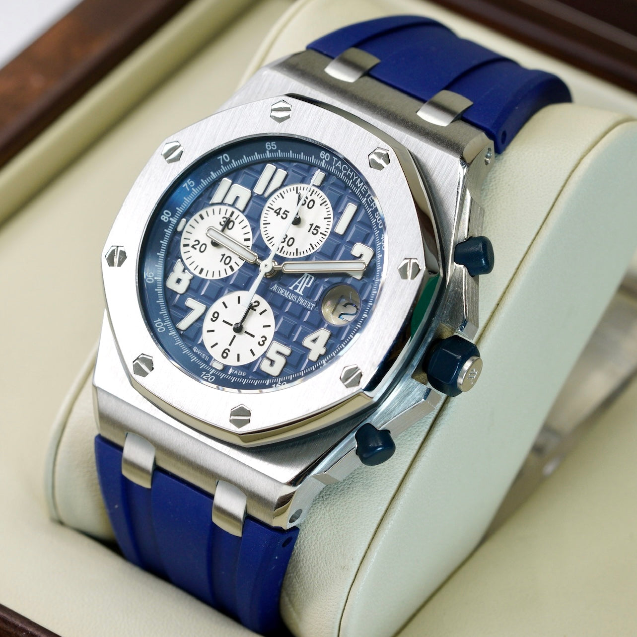 Audemars Piguet Royal Oak Offshore “PORTO CERVO” 26188ST.00.D305CR.01 Blue Dial Limited Edition to 75 pieces