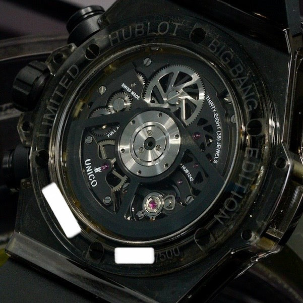 Hublot Big Bang Unico 411JB4901RT “ALL BLACK SAPPHIRE” Limited Edition 500 Pieces