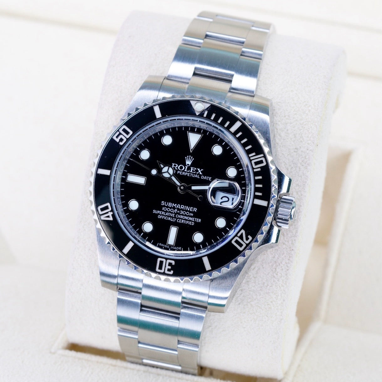 Rolex Submariner Date 116610LN Black Dial & Bezel Stainless Steel 40mm
