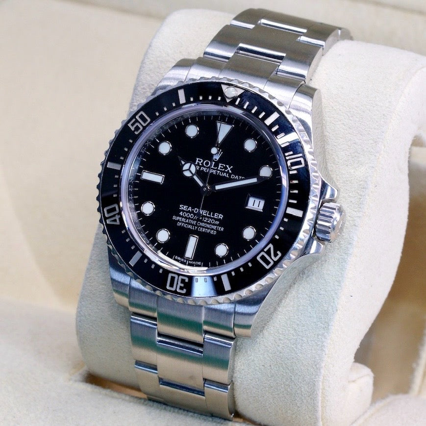 Rolex Sea-Dweller 4000 116600 SD4K Black Dial Stainless Steel 40mm