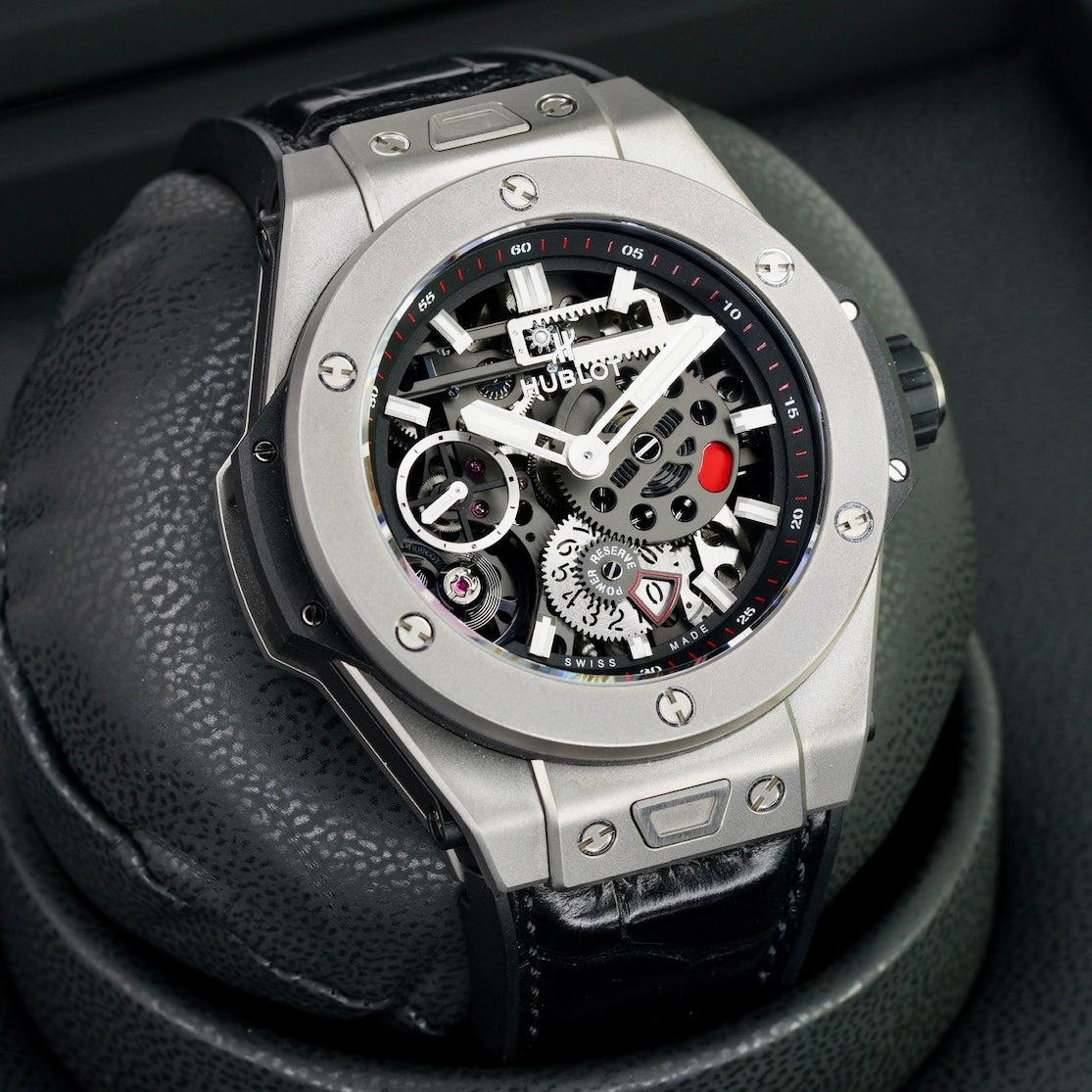 Hublot Big Bang Meca-10 414.NI.1123.RX Skeleton Dial Titanium 45mm