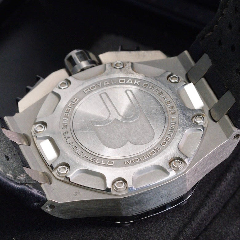 Audemars Piguet Royal Oak Offshore Rubens Barrichello Ii 26078IO.OO.D001VS.01 Black Dial Titanium 44mm