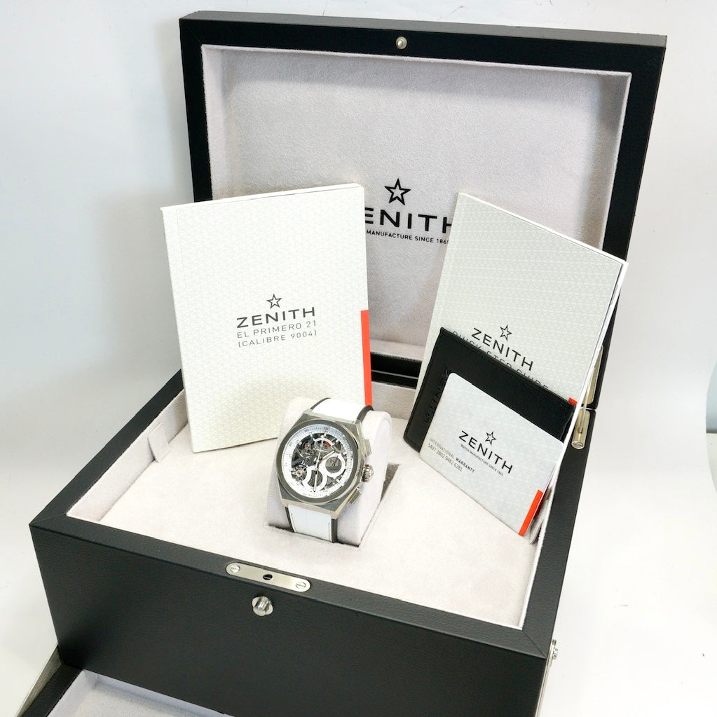 Zenith Defy El Primero 21 Japan デファイ95.9003.9004/78.R588 Titanium 44mm 2018