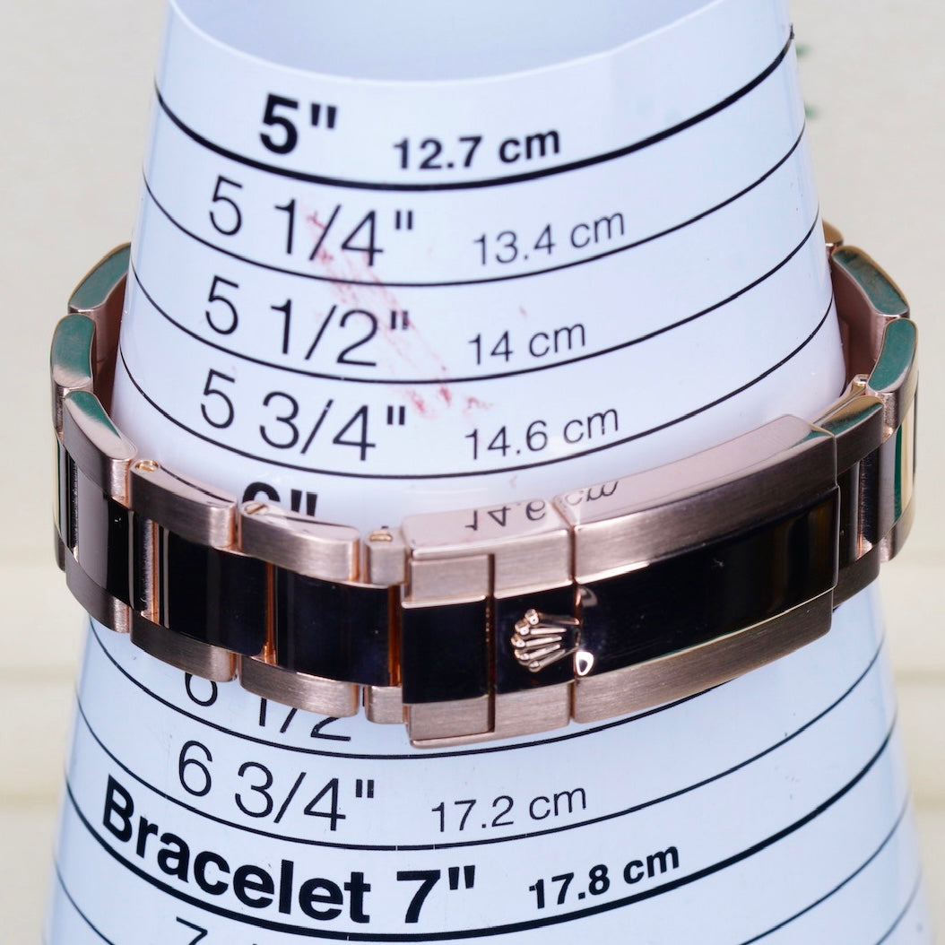 Rolex Daytona 116505 “AM RAINBOW” Black Dial Aftermarket Rainbow Set Rose Gold 40mm