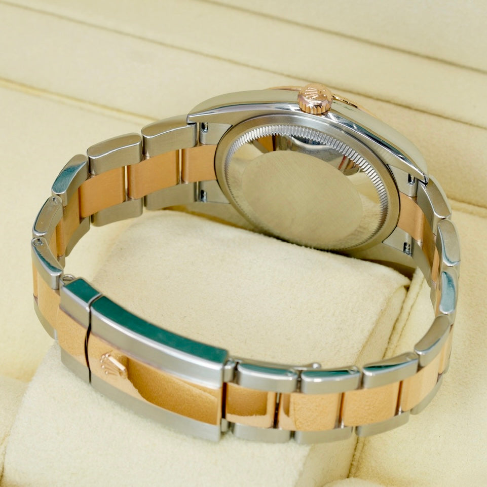Rolex Datejust 126231 Rhodium Dial Two-Tone Rose Gold & Steel Jubilee 36mm