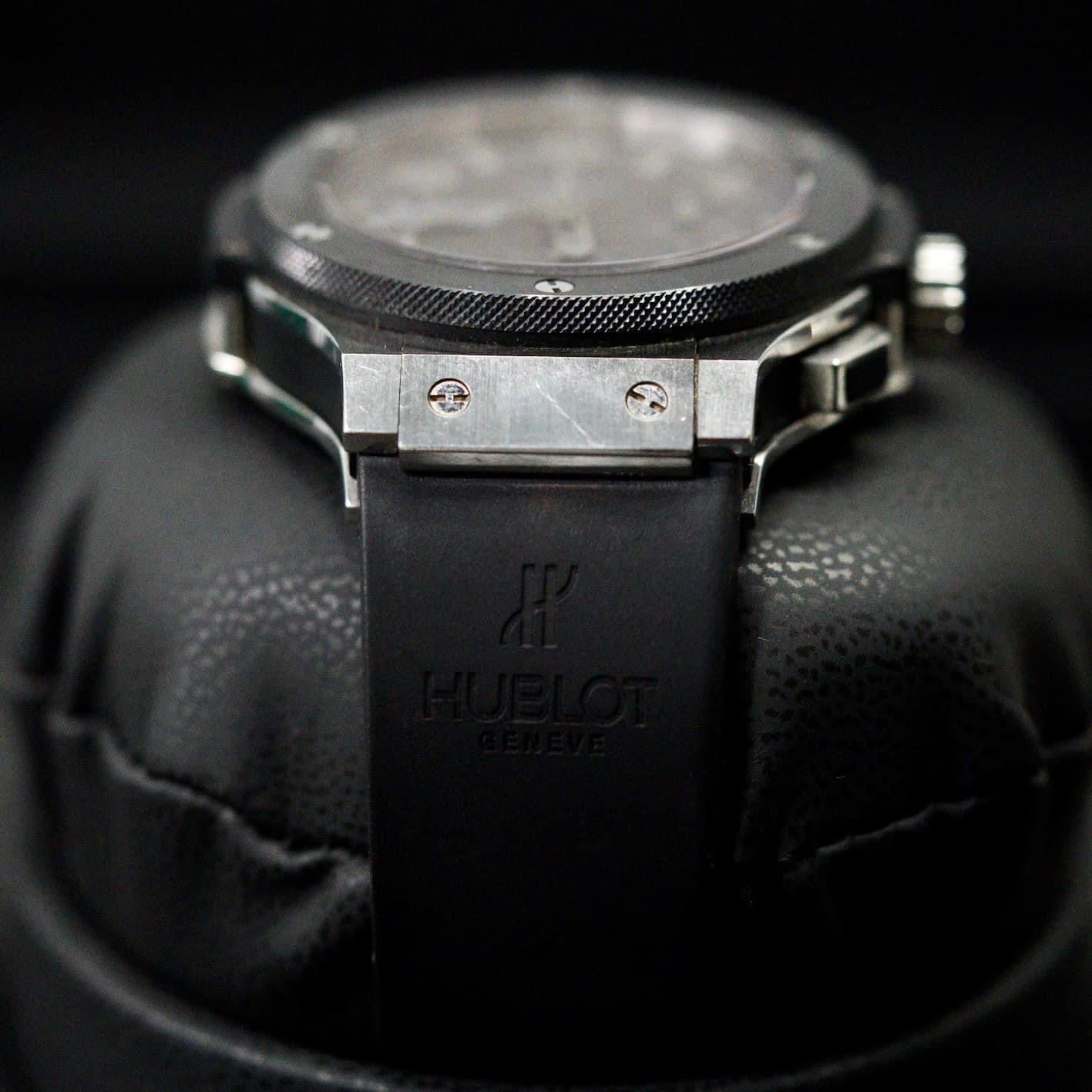 Hublot Big Bang 44mm Yankee Victor Black Ceramic stainless steel Chrono rubber