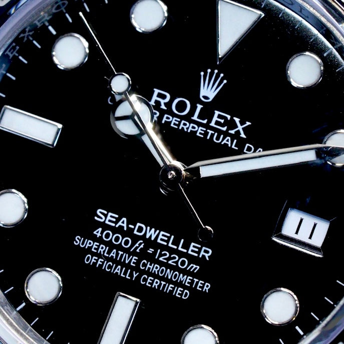 Rolex Sea-Dweller 4000 116600 SD4K Black Dial Stainless Steel 40mm