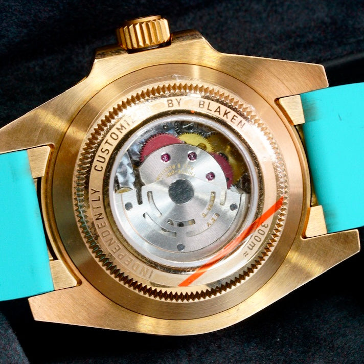 Rolex NEW 2025 Submariner Date “BLAKEN” Tiffany Dial & Strap Bronze Case Edition 1/1 40mm