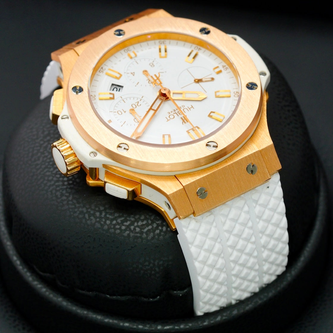 Hublot Big Bang 301.PE.2180.RW White Dial Rose Gold Evolution 44mm