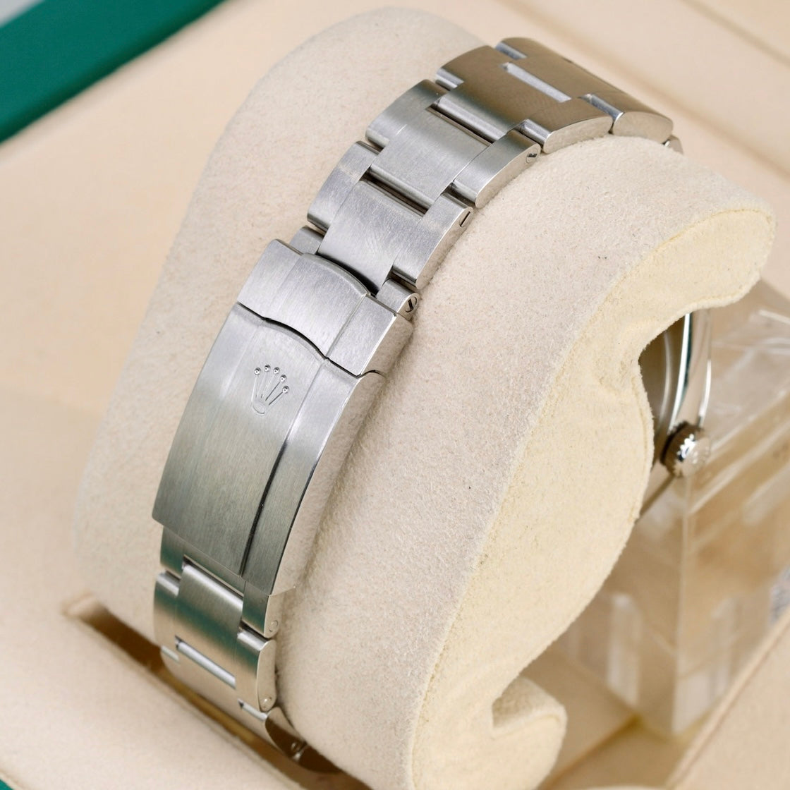 Rolex NEW OLD STOCK Oyster Perpetual 124300 “TIFFANY” Turquoise Dial Stainless Steel 41mm 2020