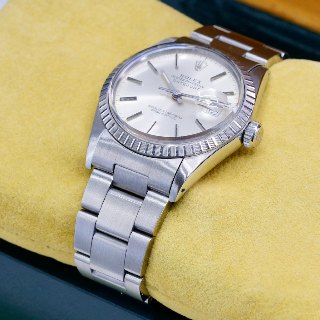 Rolex Datejust 16030 Silver Dial Stainless Steel 36mm