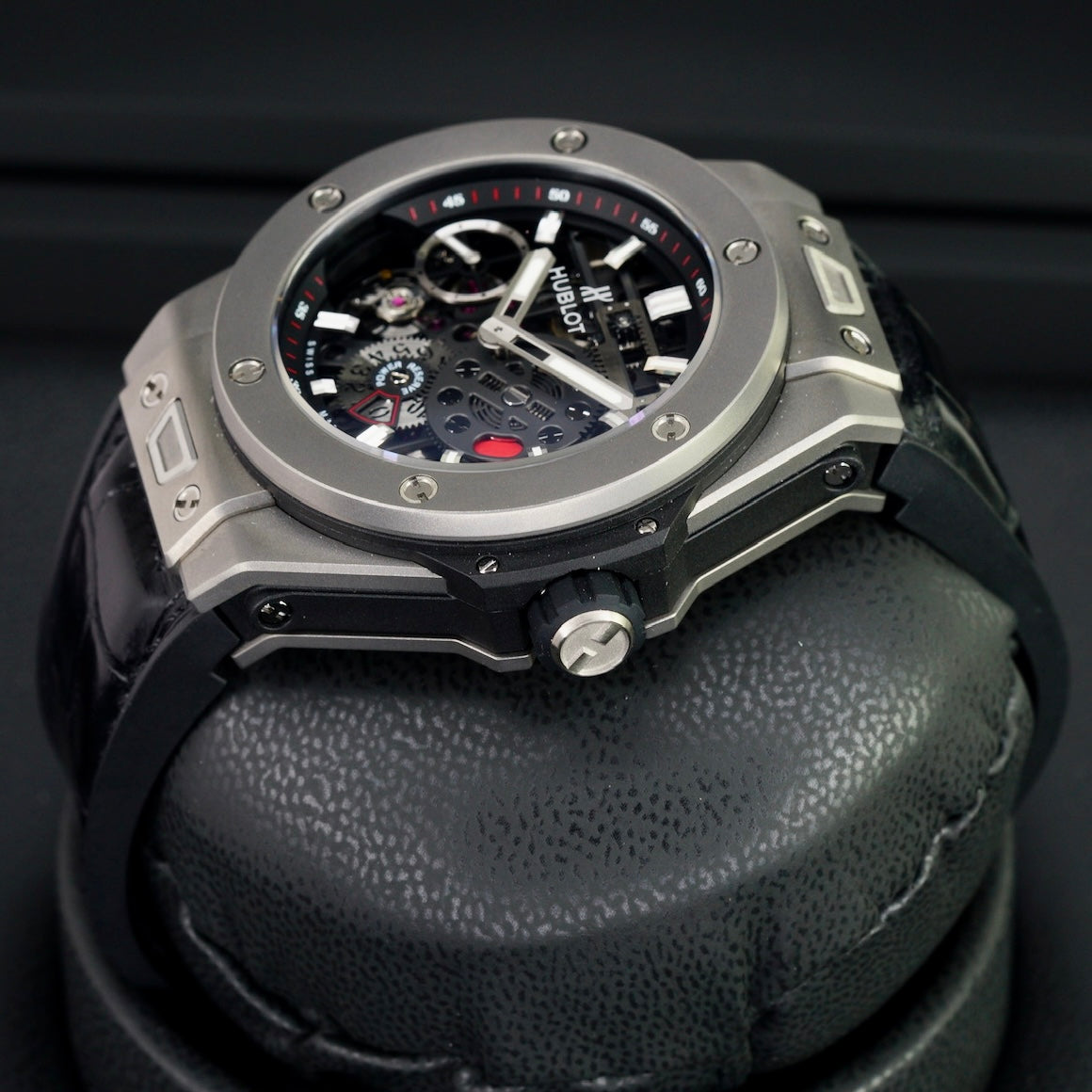 Hublot Big Bang Meca-10 414.NI.1123.RX Skeleton Dial Titanium 45mm