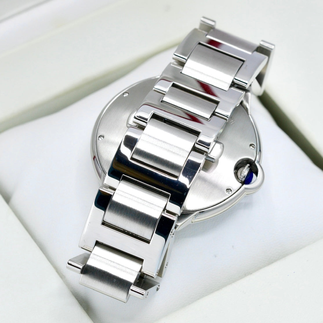 Cartier Ballon Bleu 3001 White Dial Stainless Steel 42mm