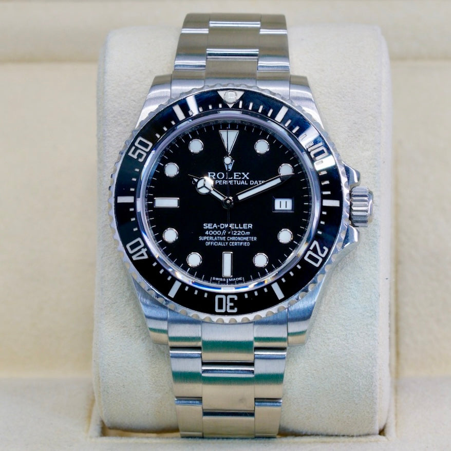Rolex Sea-Dweller 4000 116600 SD4K Black Dial Stainless Steel 40mm