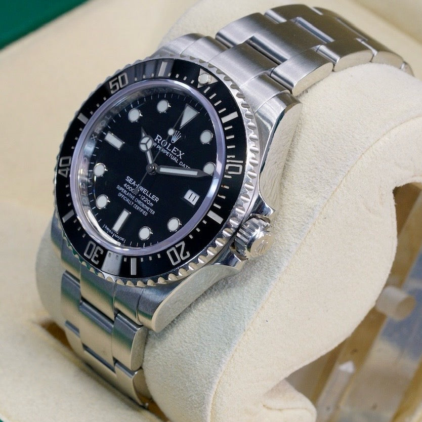 Rolex Sea-Dweller 4000 116600 SD4K Black Dial Stainless Steel 40mm