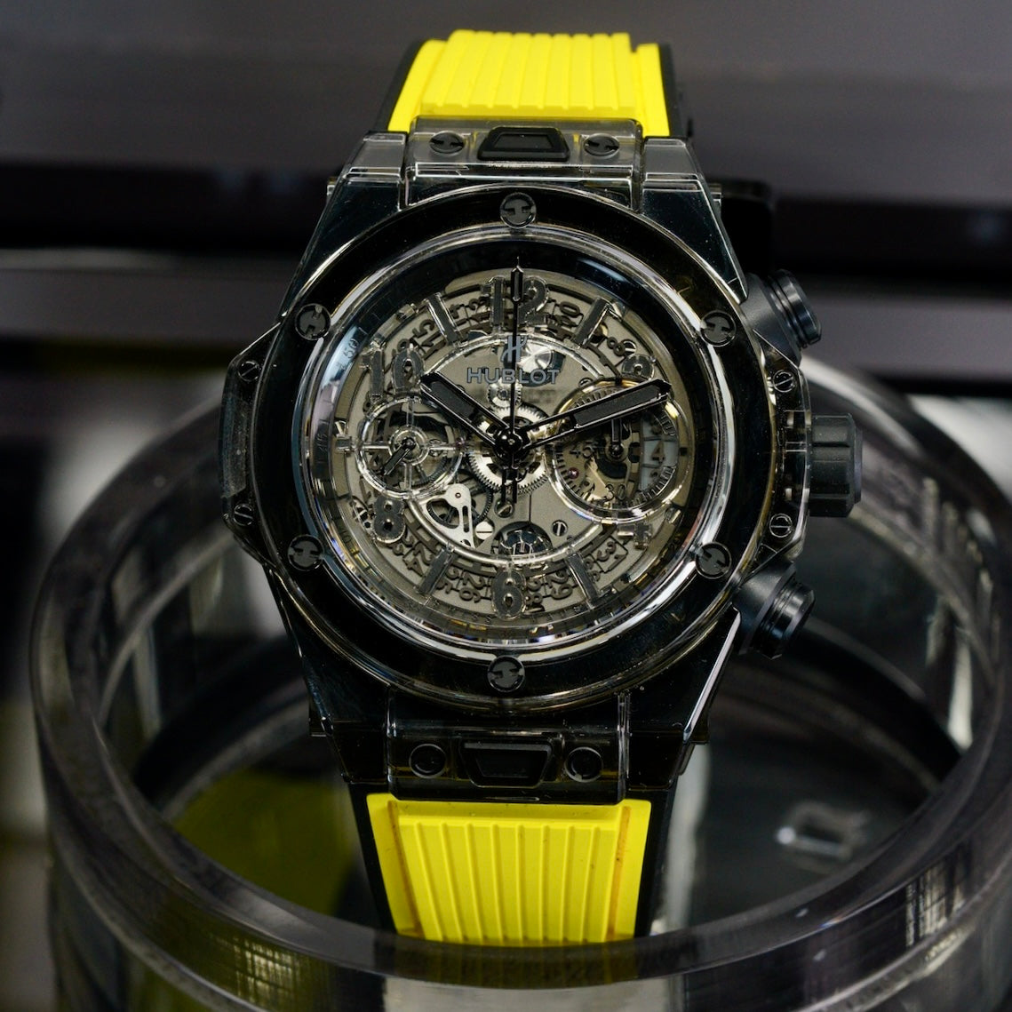 Hublot Big Bang Unico 411JB4901RT “ALL BLACK SAPPHIRE” Limited Edition 500 Pieces