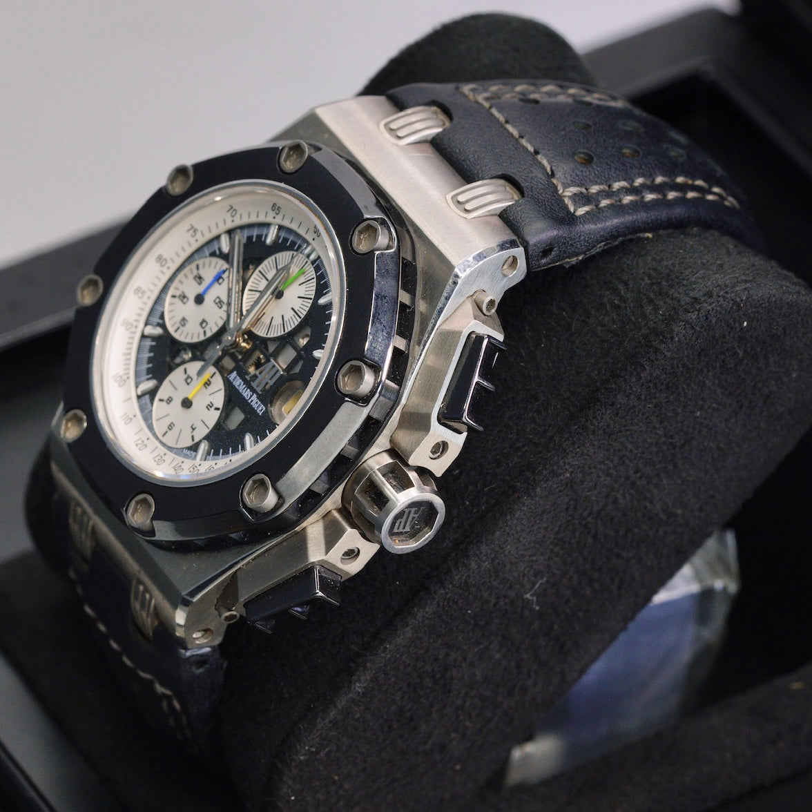 Audemars Piguet Royal Oak Offshore Rubens Barrichello Ii 26078IO.OO.D001VS.01 Black Dial Titanium 44mm