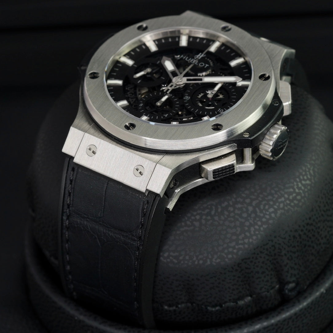 Hublot Big Bang Aero 311.SX.1170.GR Skeleton Dial Stainless Steel 44mm 2016