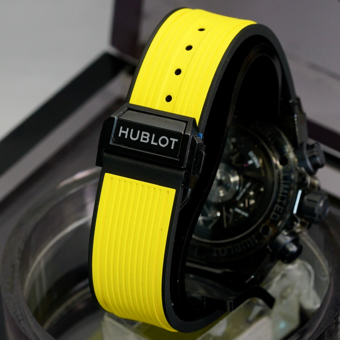 Hublot Big Bang Unico 411JB4901RT “ALL BLACK SAPPHIRE” Limited Edition 500 Pieces