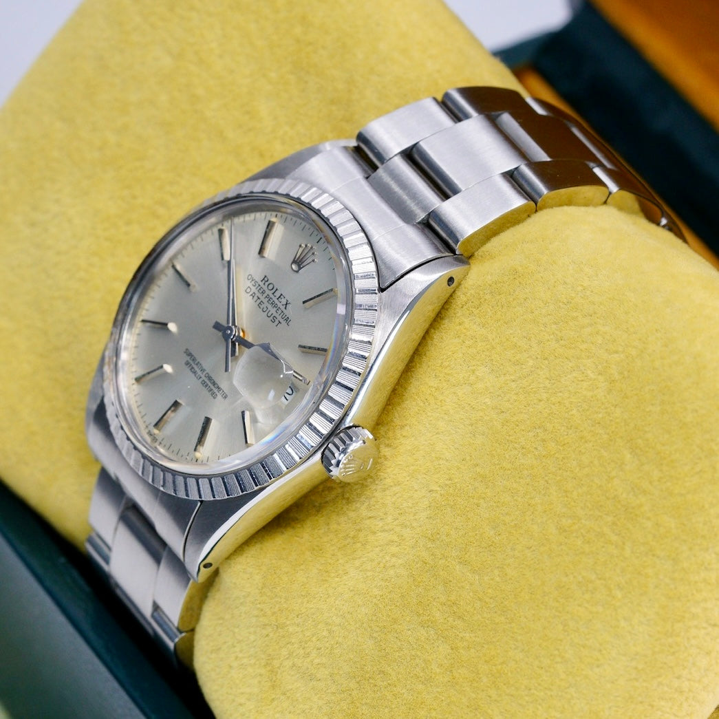 Rolex Datejust 16030 Silver Dial Stainless Steel 36mm