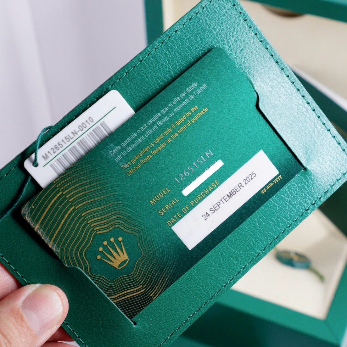 Rolex NEW 2025 Daytona 126515LN “CHOCOLATE” Brown Dial Cosmograph Rose Gold Oysterflex 40mm