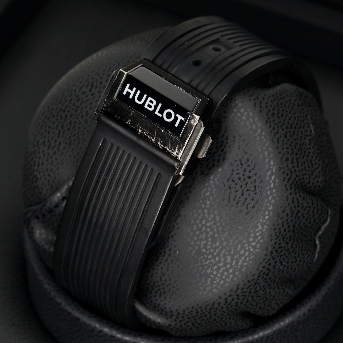 Hublot Big Bang Unico 411.CI.1170.RX Skeleton Dial Ceramic Case Rubber Strap 45mm
