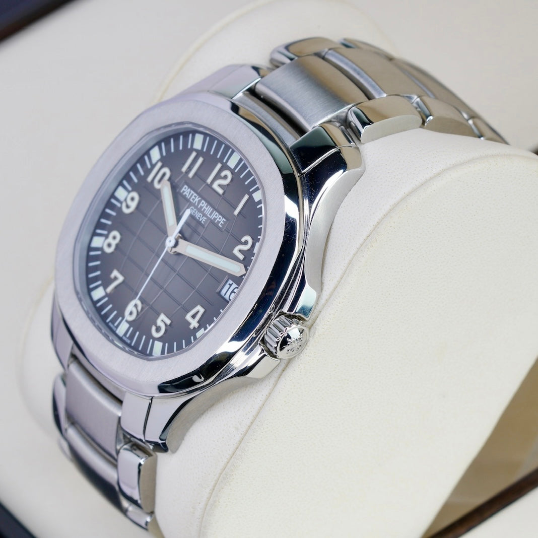 Patek Philippe Aquanaut 5167/1A-001 Black Dial Steel Bracelet 2015