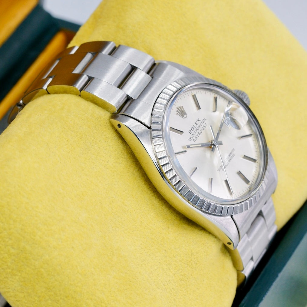 Rolex Datejust 16030 Silver Dial Stainless Steel 36mm