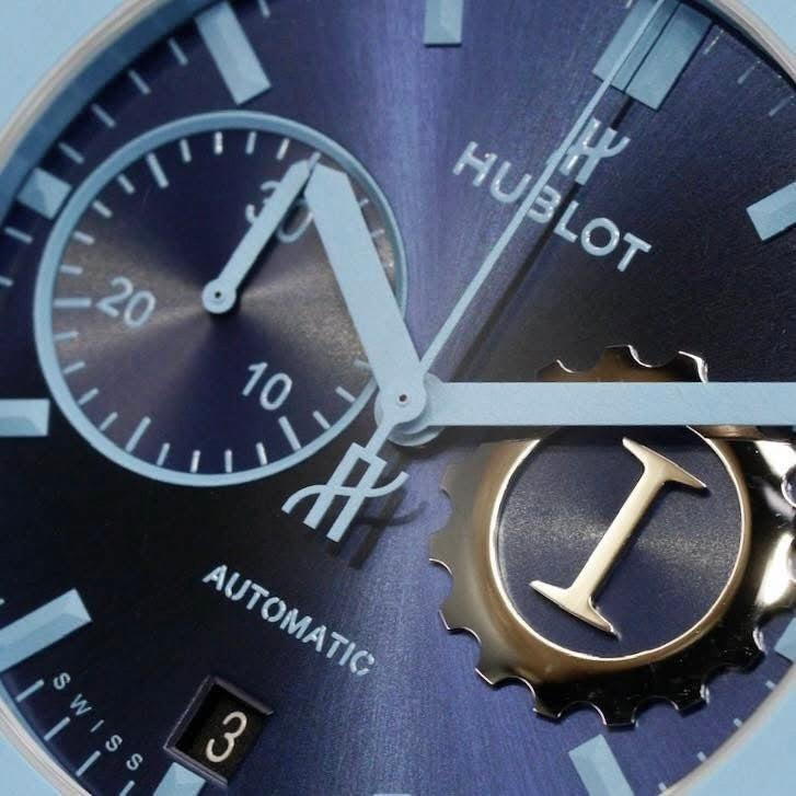 Hublot Classic Fusion 521.EX.7170.RX.GIT19 “GARAGE ITALIA” Blue Ceramic 45mm