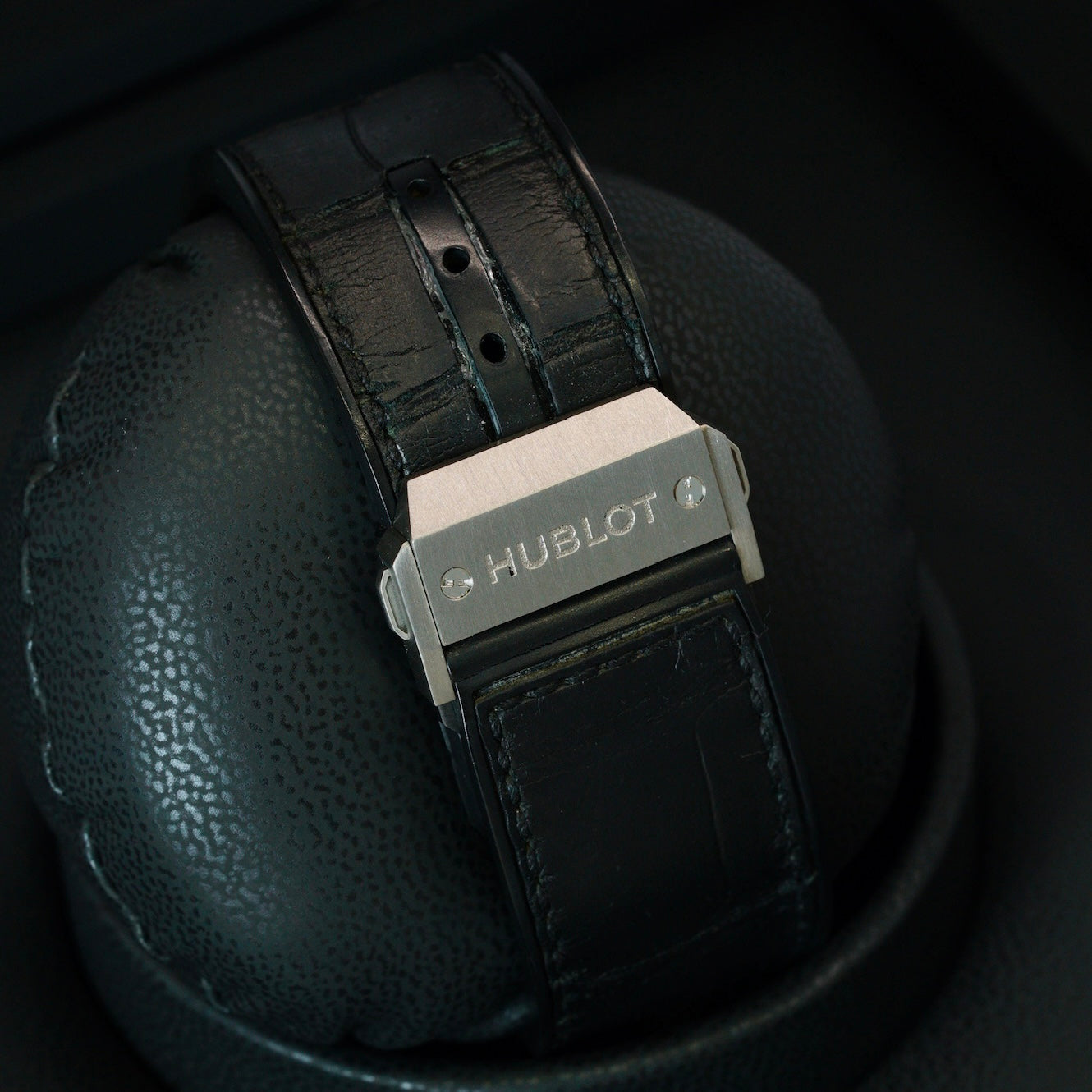 Hublot Spirit Of Big Bang 601.NM.0173.LR Titanium Skeleton Dial Leather Strap 45mm
