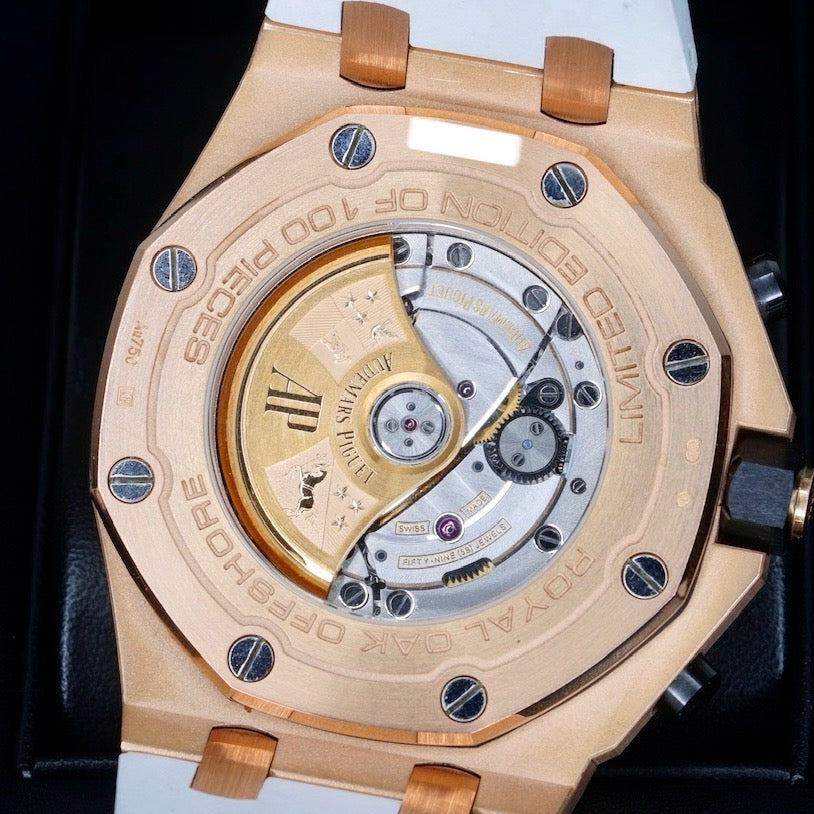 Audemars Piguet Royal Oak Offshore 26470OR.OO.A099CR.01 “CHOCOLATE” Brown Dial Rose Gold Limited Edition of 100