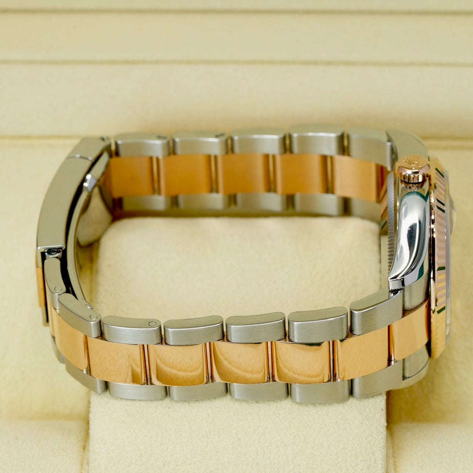 Rolex Datejust 126231 Rhodium Dial Two-Tone Rose Gold & Steel Jubilee 36mm