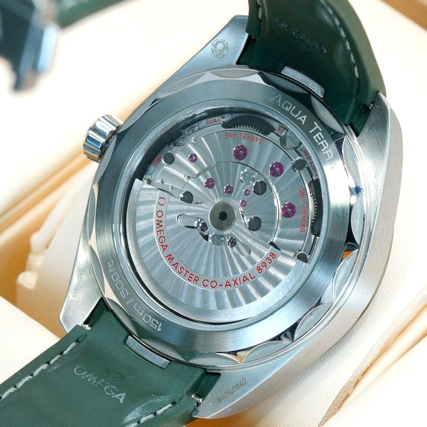 Omega Seamaster 220.32.43.22.10.001 Aqua Terra “WORLDTIME” Green Co‑axial Master Chronometer 2023