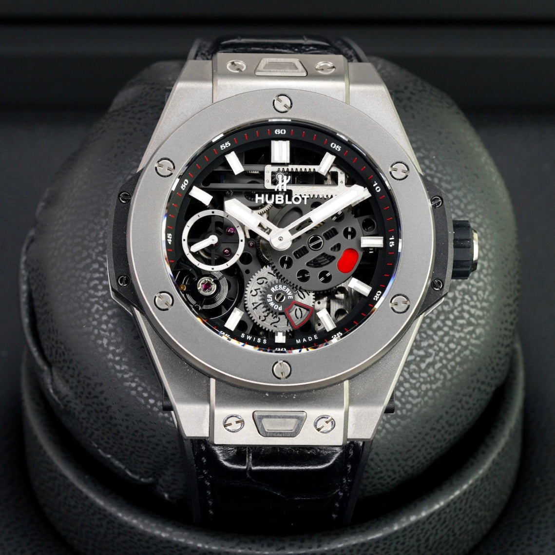 Hublot Big Bang Meca-10 414.NI.1123.RX Skeleton Dial Titanium 45mm